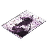 Hackey Crackle Digital Art Notizblock (Linke Seite)