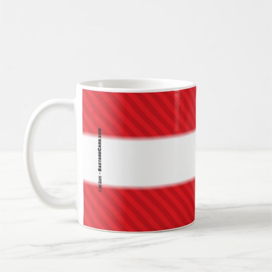 Hackin Santa Funny Cartoon Kaffeetasse (Links)