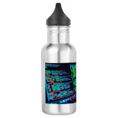 Hacking Edelstahlflasche (Links)