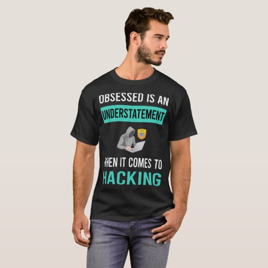 Hacking Hack Hacker T-Shirt (Vorne ganz)