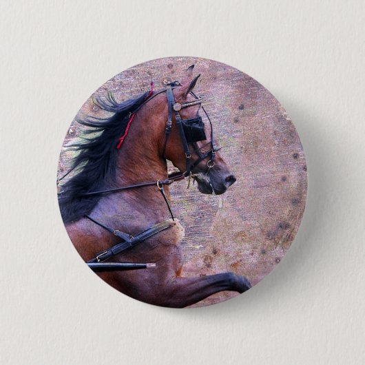 Hackney Grunge Button (Vorderseite)