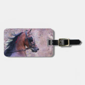 Hackney Grunge Gepäckanhänger (Vorderseite horizontal)