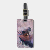 Hackney Grunge Gepäckanhänger (Vorderseite vertikal)