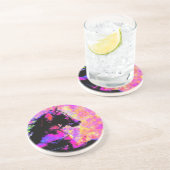 Hackney in Harness Getränkeuntersetzer (Seite)