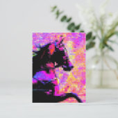 Hackney in Harness Postkarte (Stehend Vorderseite)