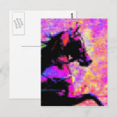 Hackney in Harness Postkarte (Vorne/Hinten)