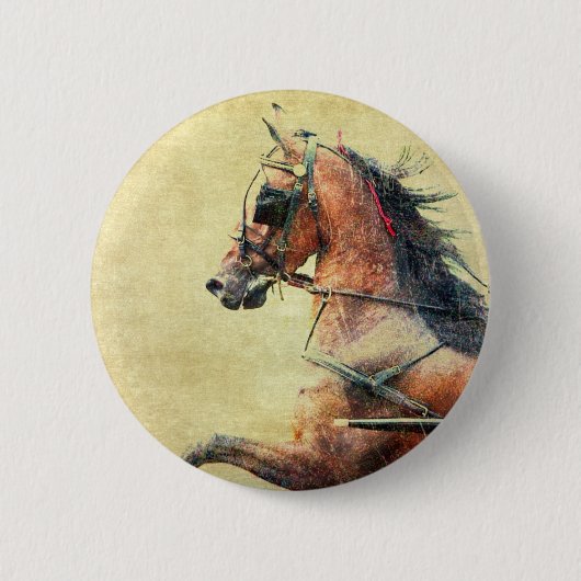 Hackney Pony Button (Vorderseite)