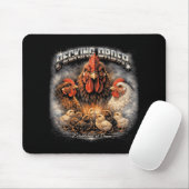Hackordnung Hinterhof Hühnerherde Lustiger Bauernh Mousepad (Mit Mouse)