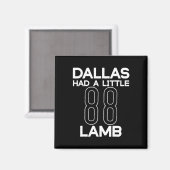 Had A Little Lamb Magnet (Vorderseite/Rückseite)