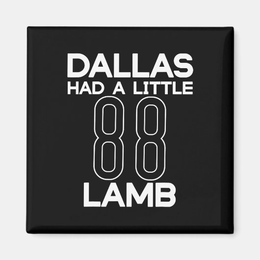 Had A Little Lamb Magnet (Vorne)