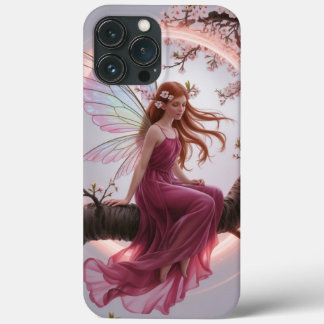 Hada mágica entre flores de cerezo – Ilustración d Case-Mate iPhone Hülle