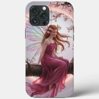 Hada mágica entre flores de cerezo – Ilustración d Case-Mate iPhone Hülle