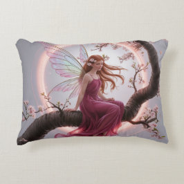 Hada mágica entre flores de cerezo – Ilustración d Dekokissen