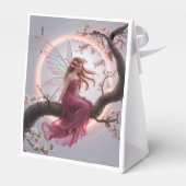 Hada mágica entre flores de cerezo – Ilustración d Geschenkschachtel (Rückseite)