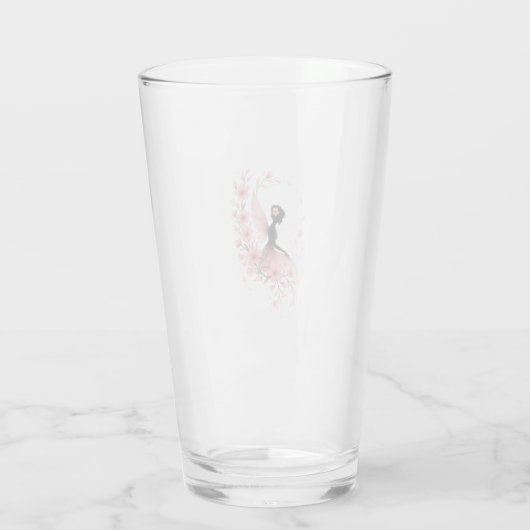 Hada Rosa con Flores de Sakura Glas (Rückseite)