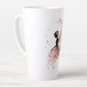Hada Rosa con Flores de Sakura Milchtasse (Linke Ecke)