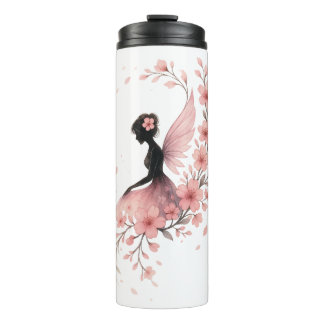 Hada Rosa con Flores de Sakura Thermosbecher