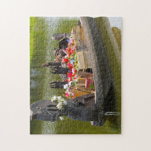 Hadad Lake Virginia. Puzzle (Vertikal)