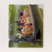 Hadad Lake Virginia Weihnachtsgrüße Puzzle (Vertikal)