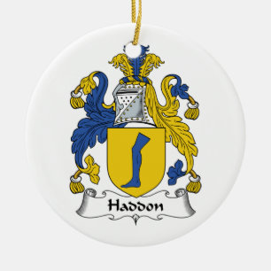 Haddon Familienwappen Keramikornament