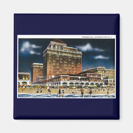 Haddon Hall, Atlantic City, New Jersey Magnet (Vorne)