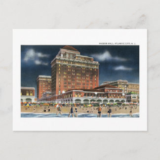 Haddon Hall, Atlantic City, NJ Postkarte