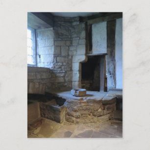 Haddon Hall Medieval Kitchen Postkarte