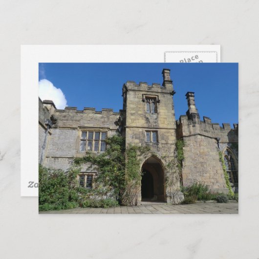 Haddon Hall Postkarte (Vorne/Hinten)