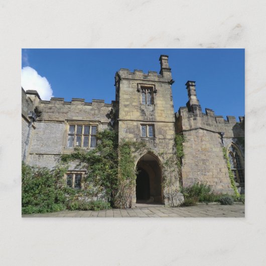 Haddon Hall Postkarte (Vorderseite)