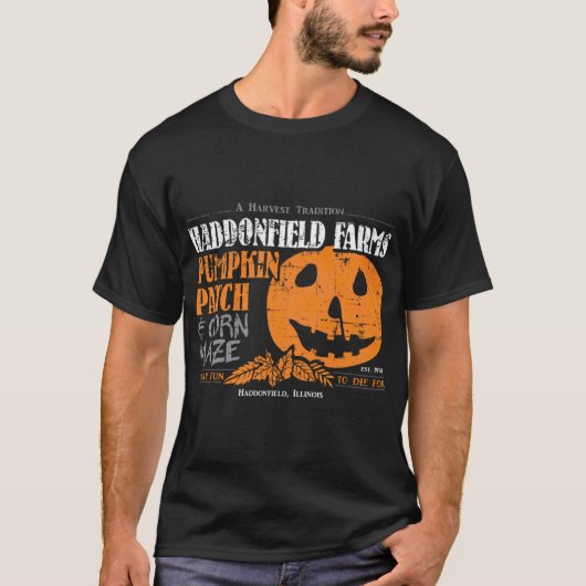 Haddonfield Farms Pumppatch Patch T-Shirt (Vorderseite)