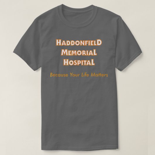 Haddonfield Memorial Hospital Halloween Inspired T-Shirt (Design vorne)