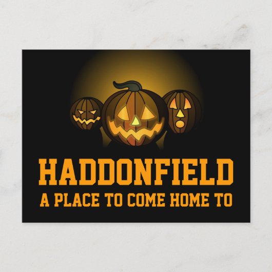 Haddonfield Postkarte (Vorderseite)