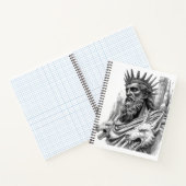 Hades Ancient Greek Statue Mythology Journal Notizblock (Innenseite)