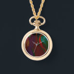 Hades Floral Arrangement Watch Necklace Armbanduhr<br><div class="desc">I painted a unique original digital oil painting of the romantic side of Hades with a floral arrangement worthy of this well-known
god in mythology.</div>