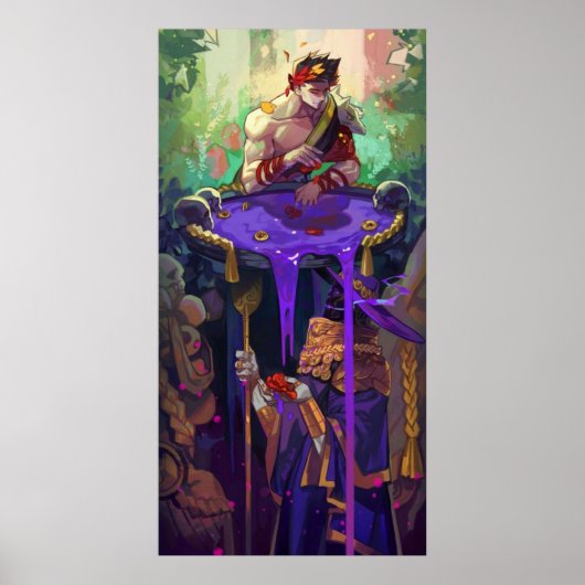Hades Game Zagreus Poster (Vorne)