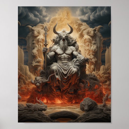 Hades - Gott des Weltplakats Poster (Vorne)