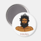 Hades - Griechischer Gott des Nachlebens Magnet (Vorderseite/Rückseite)