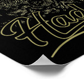 Hades Griechischer Gott _ Heldenkostüm Ausbildung Poster (Ecke)