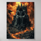 Hades, König der Unterwelt - Dunkler Feuergott Poster (Vorne)