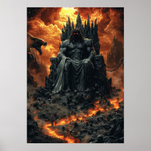 Hades, König der Unterwelt - Dunkler Gott des Feue Poster