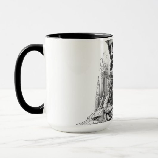 Hades Lord of the Underworld Antique Style Mug Tasse (Links)