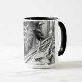 Hades Lord of the Underworld Antique Style Mug Tasse (VorderseiteRechts)