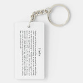 Hades Schlüsselanhänger (Rückseite)