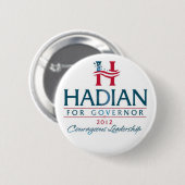 Hadian für Gouverneur Button (Vorne & Hinten)