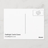 Hadleigh Castle Essex Postkarte (Rückseite)