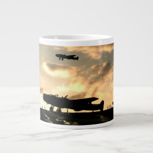 Hadley Page Halifax Bomber Safely Zuhause. Jumbo-Tasse
