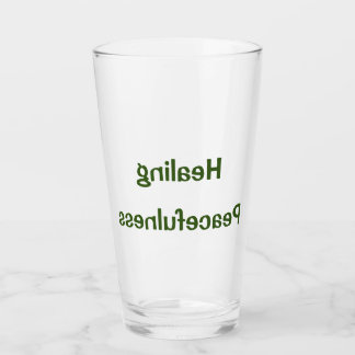 HADO Wasserglas - Heilende Ruhe - Dr. Emoto Glas