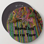 Hadomi hau nia rai timor button (Vorne & Hinten)