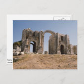 Hadrian's Arch, Jerash, Jordanien Postkarte (Vorne/Hinten)