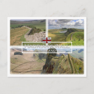 Hadrians Mauer - Greenhead Lough Postkarte